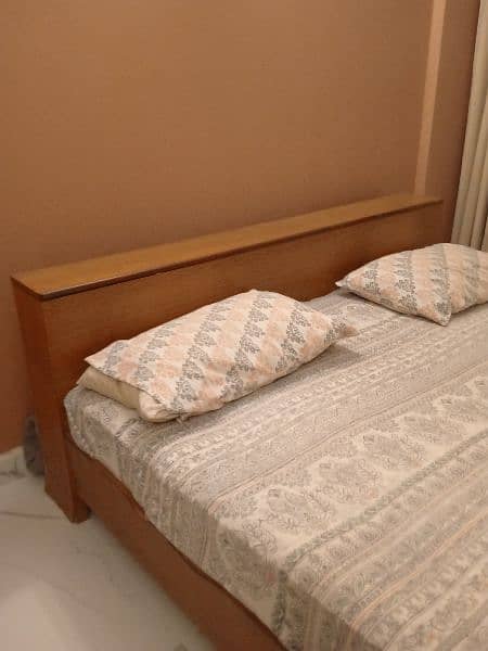 KING SIZED WOODEN BED URGENT SALE 2