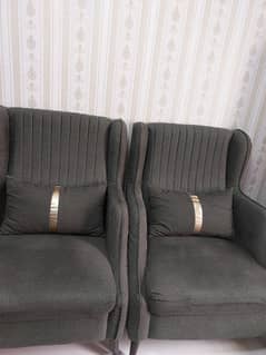 Modern single seater sofa set. 1 + 1