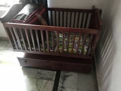 baby swing and cot for sale
