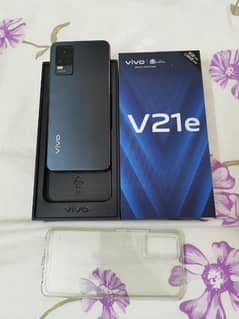 Beautiful v21e best smart phone in the world. black colr complete box.