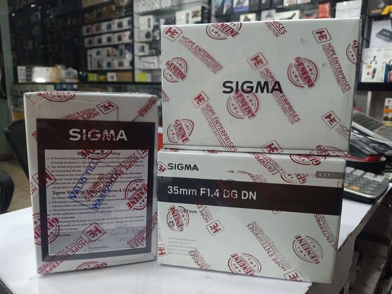 SIGMA 35MM F1.4 FOR SONY SEALD PACK 1
