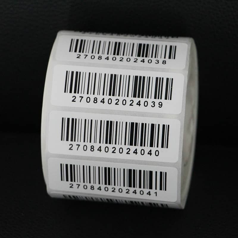 Barcode sticker labels , wax ribbon ,Resin Ribbon thermal rolls 5
