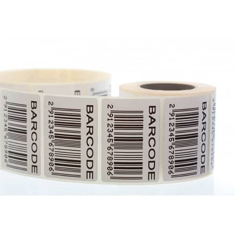 Barcode sticker labels , wax ribbon ,Resin Ribbon thermal rolls 9