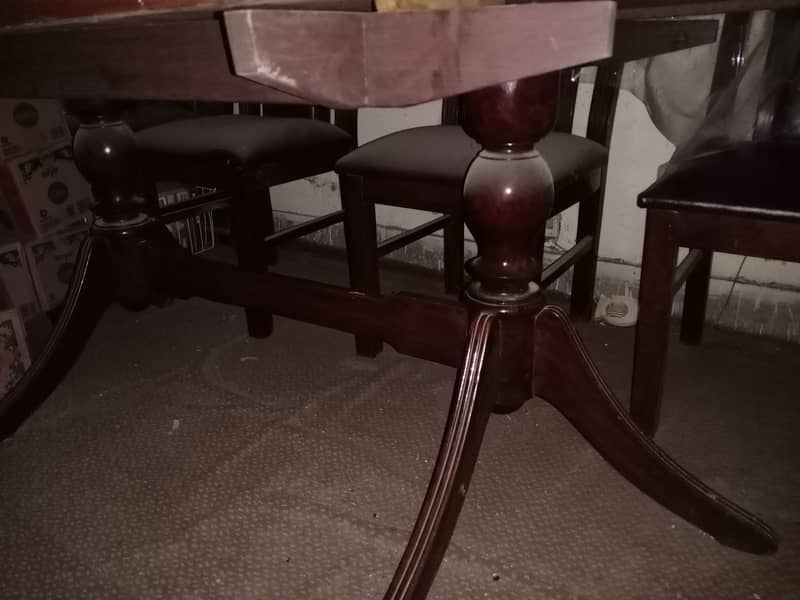 Lavish full size Dining Table, 8 Seats Original Chinyoti/Chinioti Wood 7