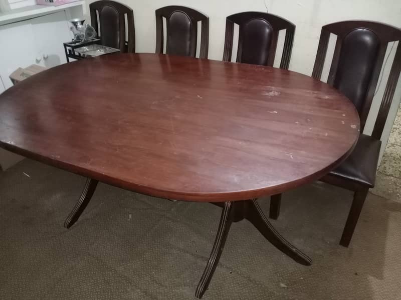 Lavish full size Dining Table, 8 Seats Original Chinyoti/Chinioti Wood 9