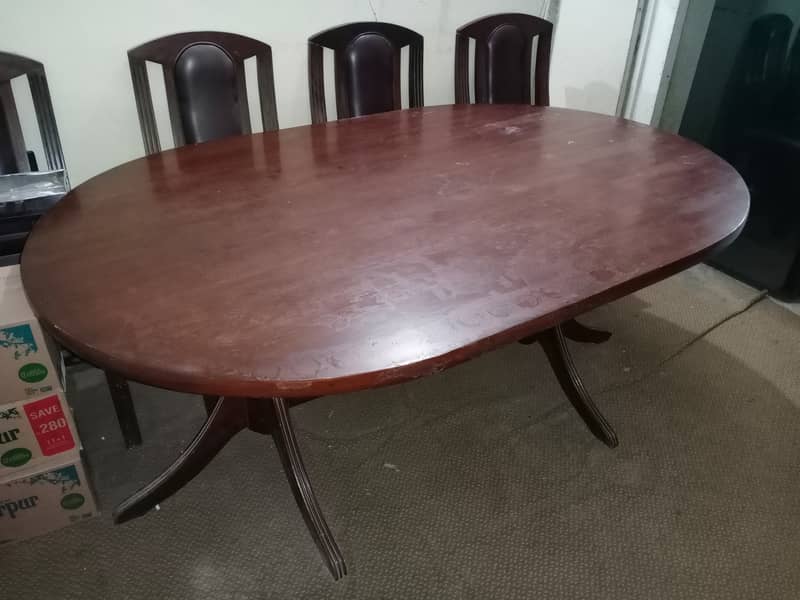 Lavish full size Dining Table, 8 Seats Original Chinyoti/Chinioti Wood 10