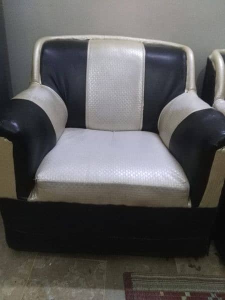 Good Condition Sofa with cover. 4