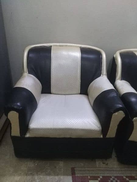 Good Condition Sofa with cover. 5