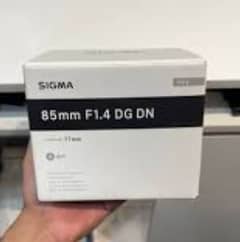 SIGMA 85MM F1.4 DG DN SEALD PACK