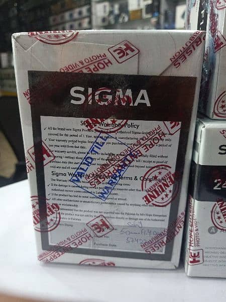 SIGMA 85MM F1.4 DG DN SEALD PACK 2