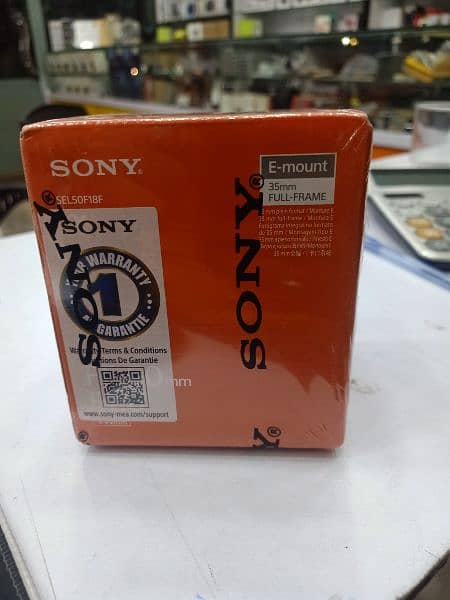 SONY FE 50MM F1.8 SEALD PACK 3