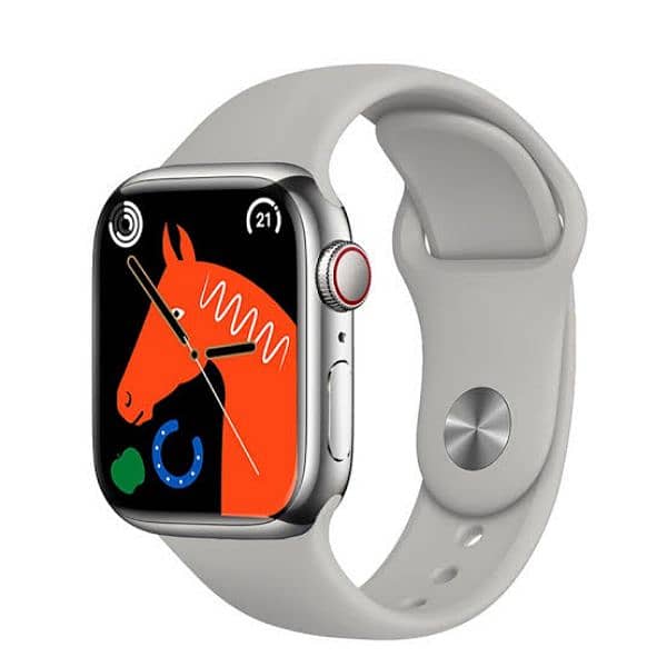 Series 9 Smart Watch With Apple Logo 1
