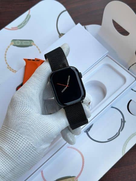 Series 9 Smart Watch With Apple Logo 2