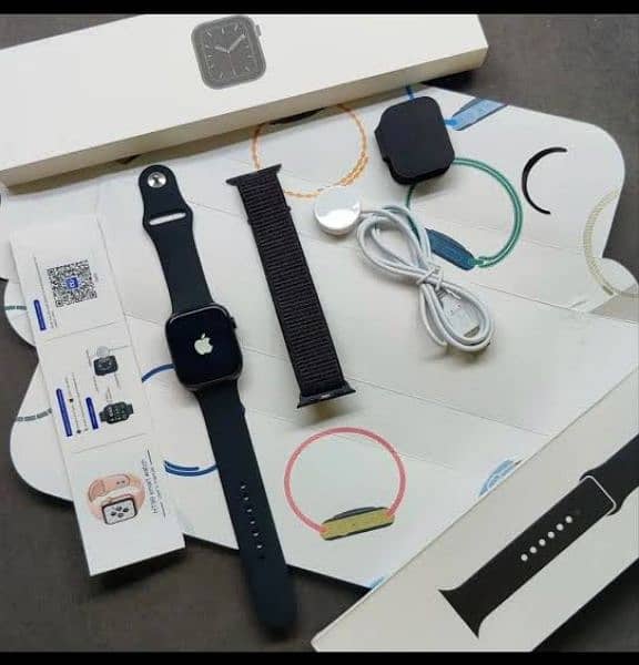 Series 9 Smart Watch With Apple Logo 3