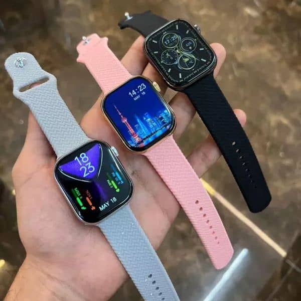 Series 9 Smart Watch With Apple Logo 4