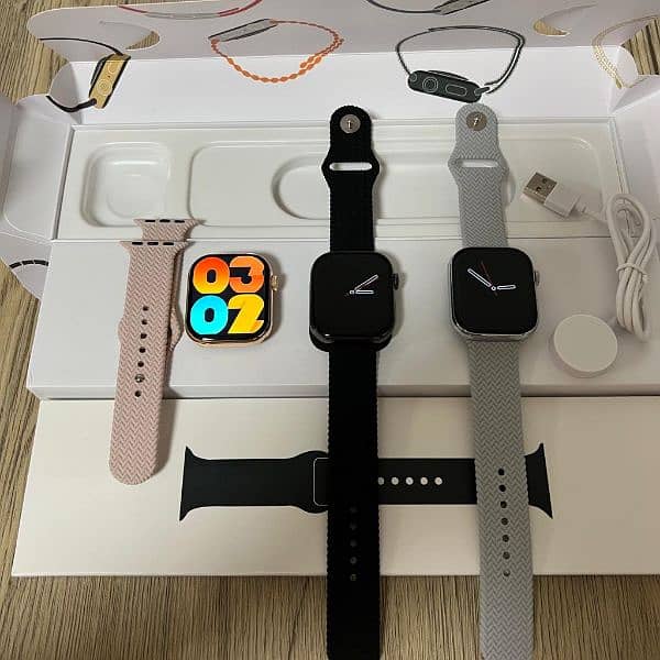Series 9 Smart Watch With Apple Logo 5