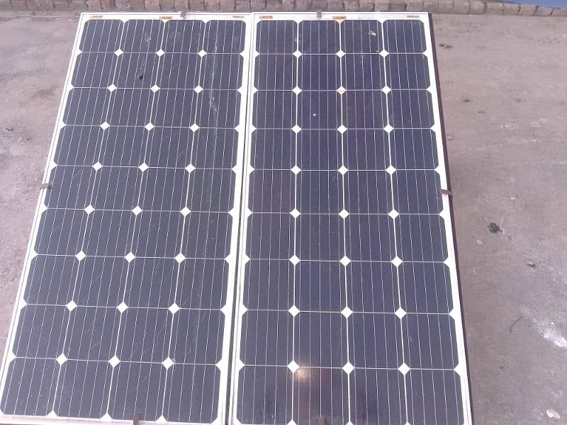 2 solar panel  170 watts one panel  price 0