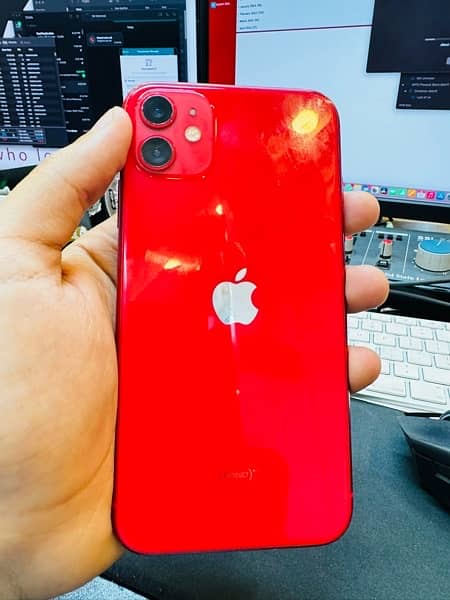 iPhone 11 256GB PTA Approved Red 5