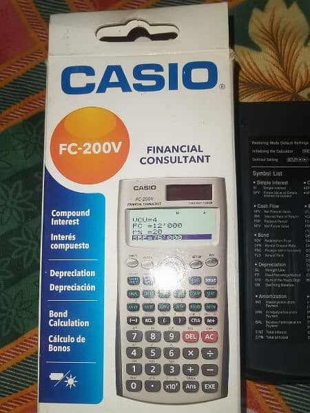 Financial Calculator FC 200V 1