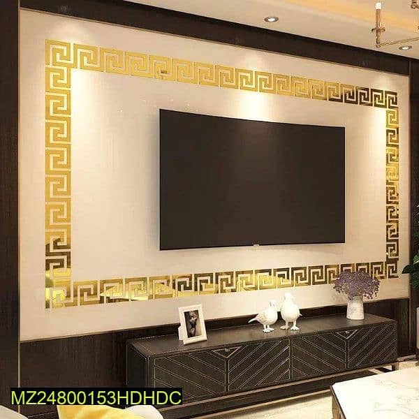 Versace Wall Mirror,Golden 0