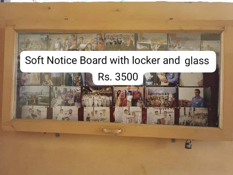 White Board, Soft Board, Notice Board with glass, School Boards 4