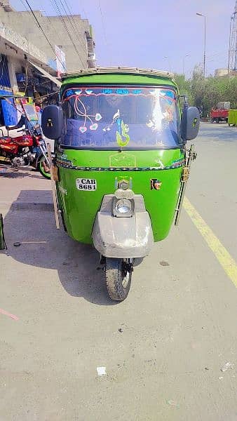 new Asia CNG petrol rickshaw good condition good condition 6