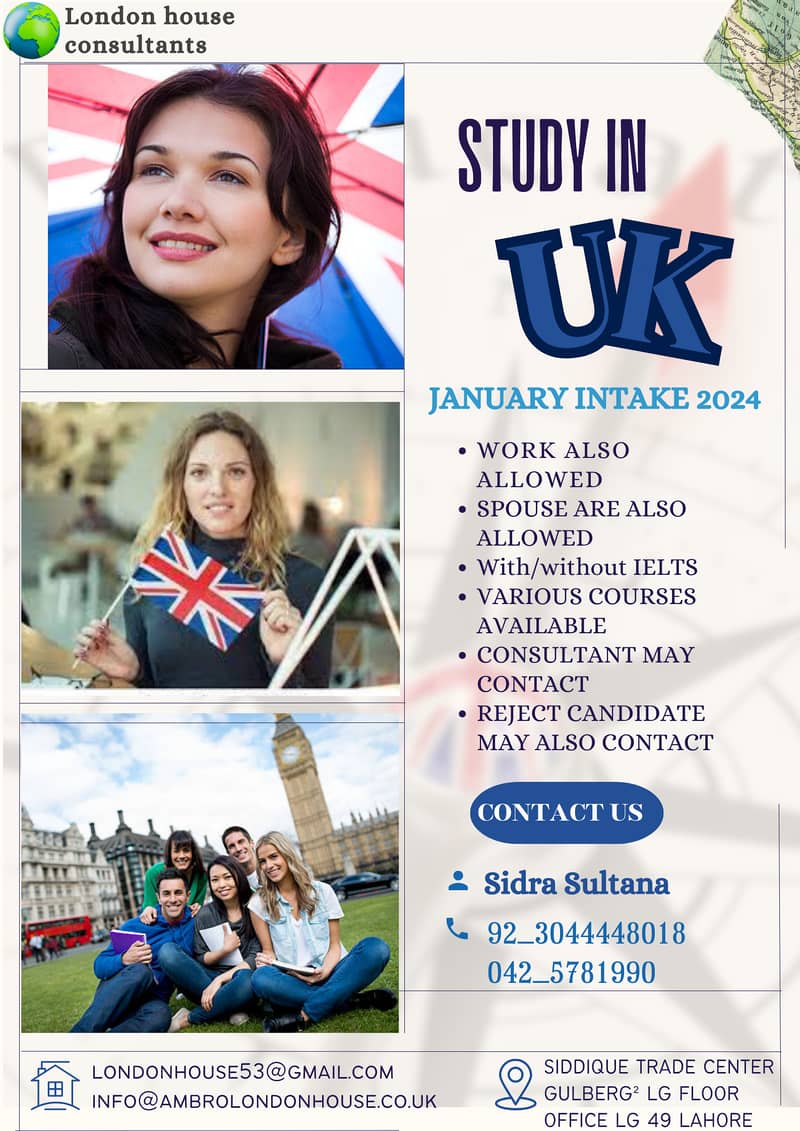 Study & visit Uk September in take also offer 100 percent scholarship 0
