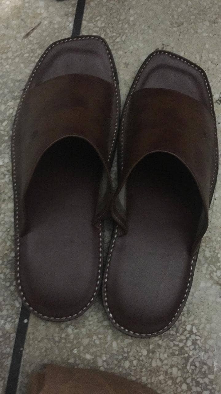 Unisex Full Leather sandal 3