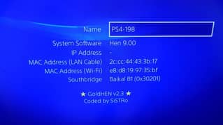 PS4 Pro 1TB jailbreak 9.00 version read ad