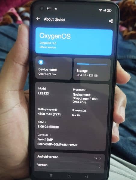 oneplus 9 pro 8gb 128gb dual sim 1