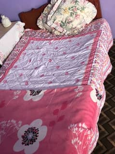 Pink Aesthetic Single Bedsheet