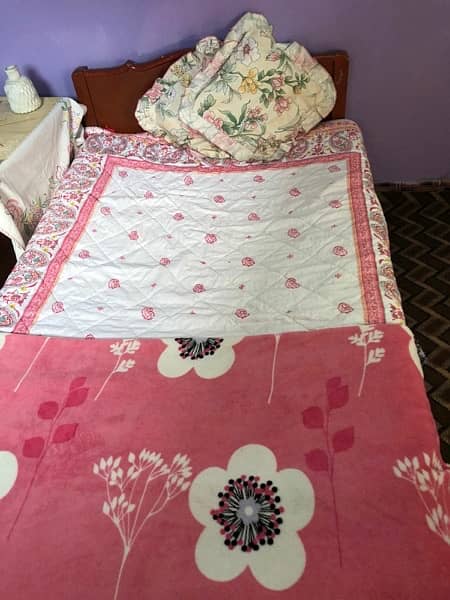 Pink Aesthetic Single Bedsheet 1