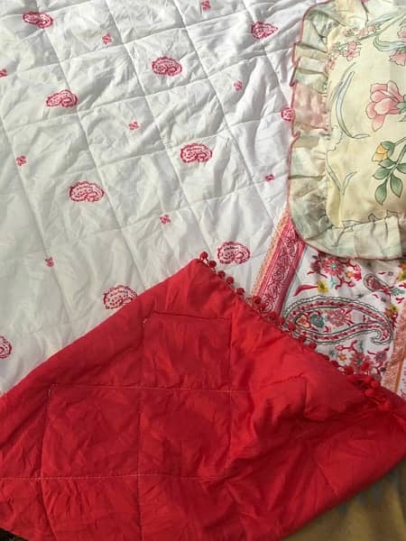 Pink Aesthetic Single Bedsheet 2