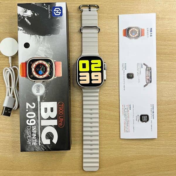 T900 Series 8  Ultra Smart Watch 2.09" Full Touch Bluetooth Call 2
