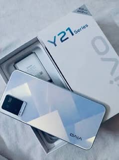 VIVO Y21 with box & charger
