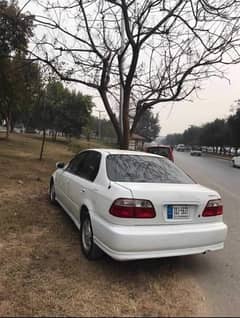 honda civic 1999 | islamabad number | non accidental | white color |