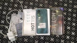 Infinix Hot 11s For sale 128 gb With original box and Charger