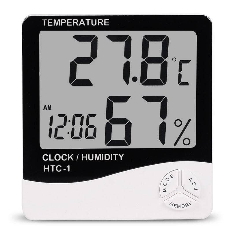 HTC-1 High Quality QC Passed Room Indoor Digital Temperature Humidity 0