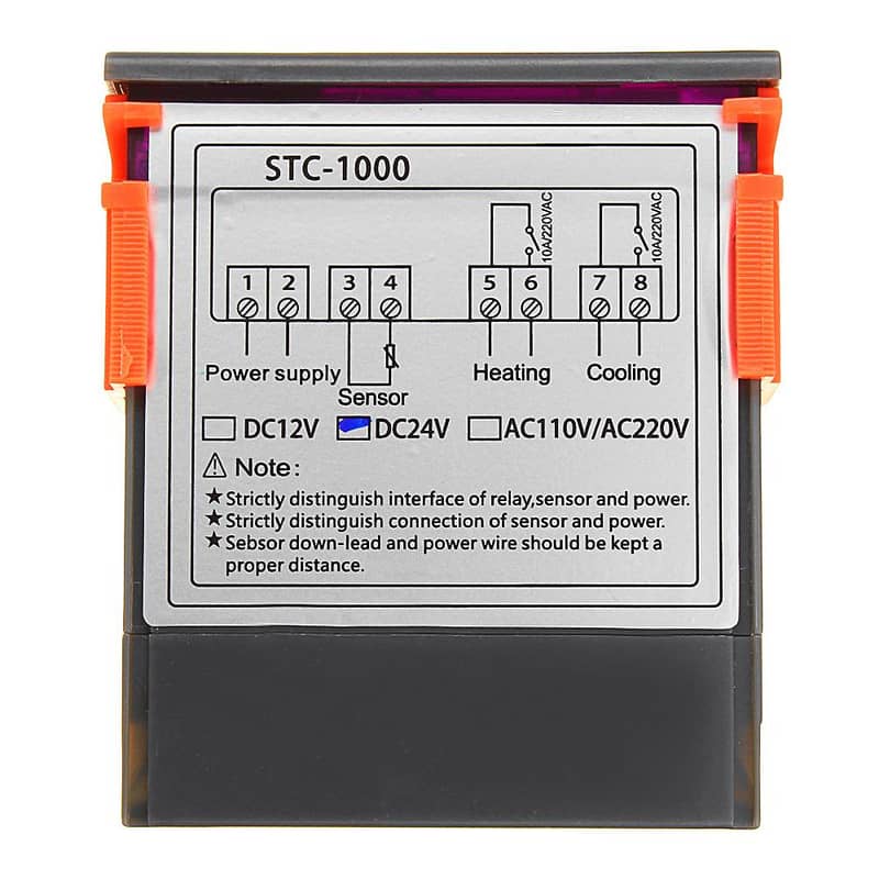 STC1000 Digital Thermostat Temperature Controller For Egg Incubator 3
