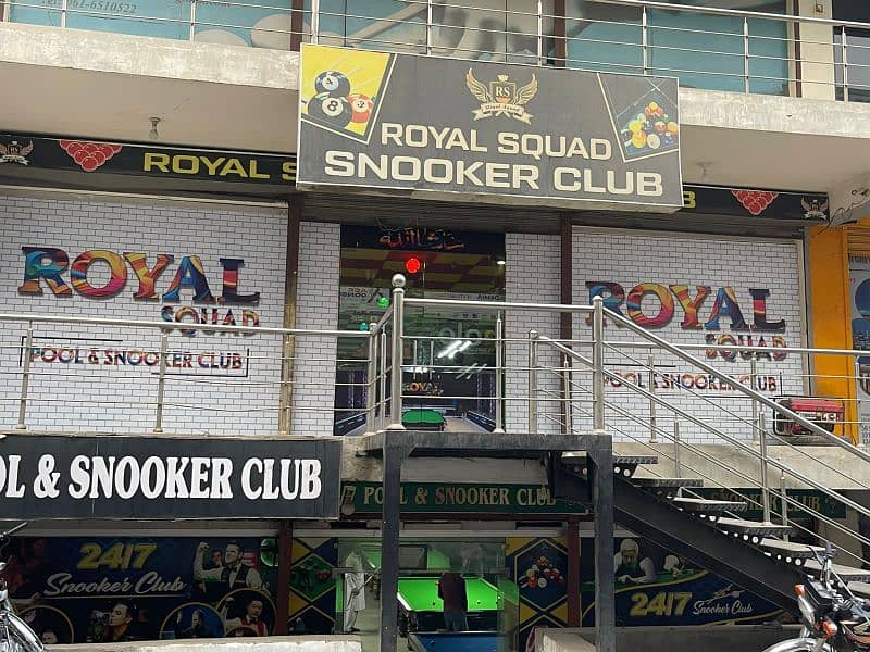 Royal squad snooker running club for sale 8