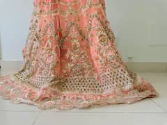 full length embroidery Maxi and embroidery dobatta
