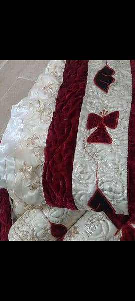 Bridal bed sheet for sale 1