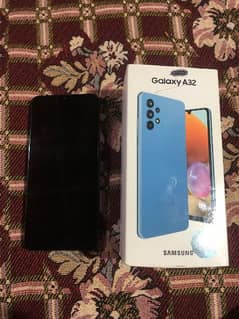 Samsung A32 with box exchange and price negotiable