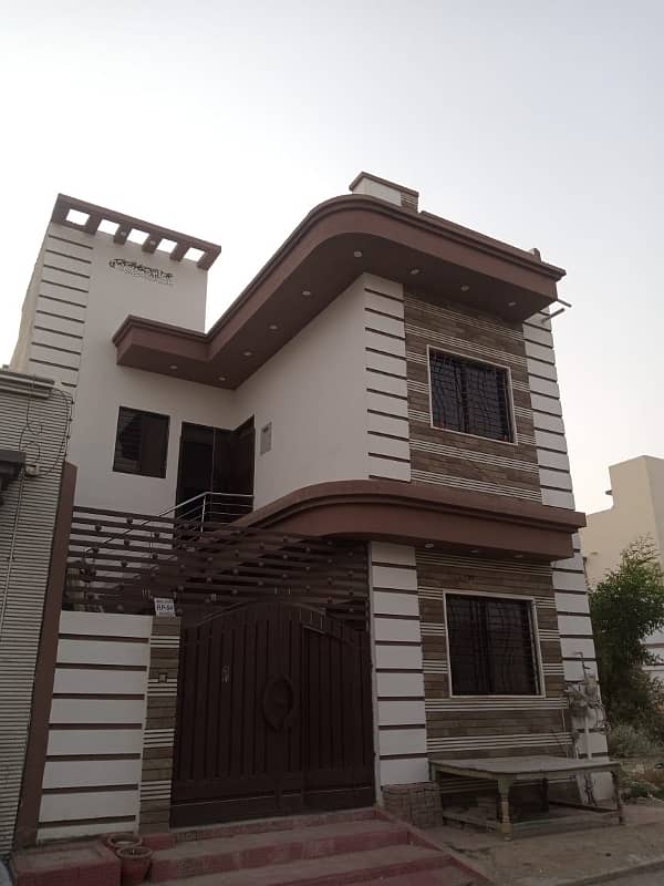 120 sq yd portion Available for Rent in saima Arabian villas 1