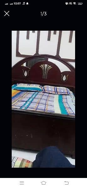 Used Bed for Sale reasonable price Urgent 2