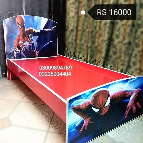 (Ready stock) Spiderman character bed 4