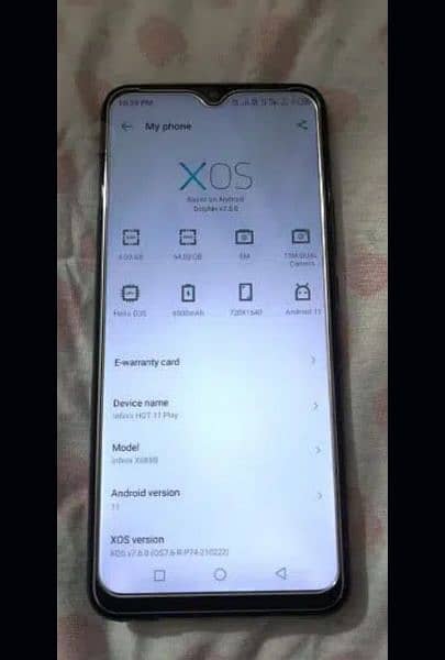 Infinix hot 11 play 4/64. exchange possible 3