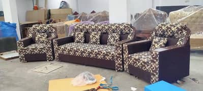 sofa set / 5 seater sofa set / five seater sofa set / wooden sofa