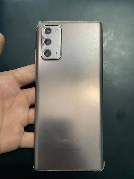 Samsung galaxy note 20 Dual sim PTA Approved 8/256GB 1
