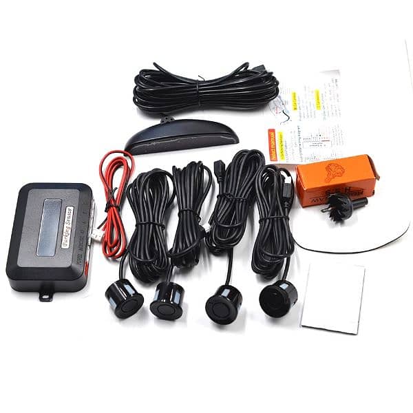 Parking Sensor Kit Buzzer 22mm 4 Reverse Backup Radar Audible Al 5